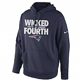 Men's New England Patriots Nike Super Bowl XLIX Champions Celebration Multi Champs Slogan Pullover Hoodie - Navy Blue,baseball caps,new era cap wholesale,wholesale hats